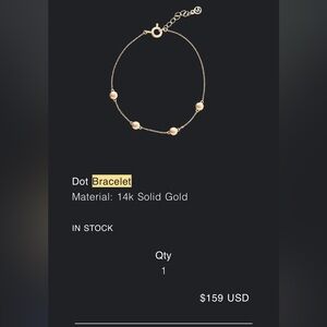 Mejuri Solid 14k Yellow Gold Bracelet